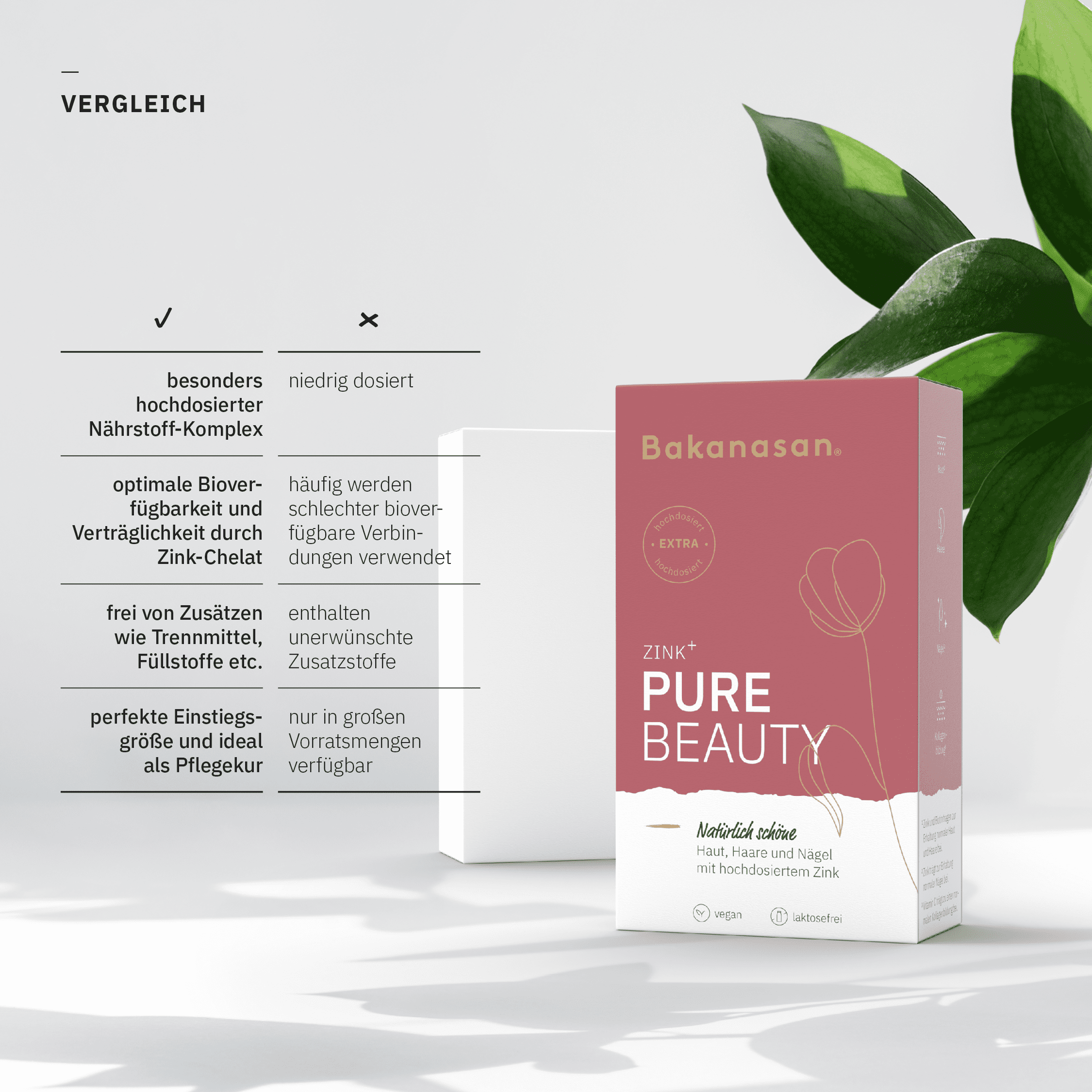 Bakanasan Pure Beauty Kapseln 60St.