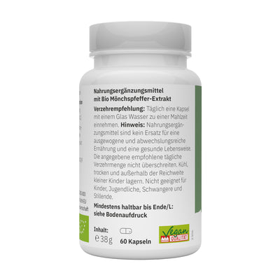 Bakanasan BIO Mönchspfeffer Kapseln 60 St.