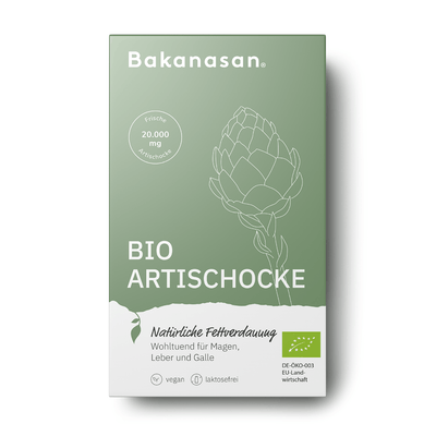 Bakanasan Bio Artischocke Kapseln 100 St.