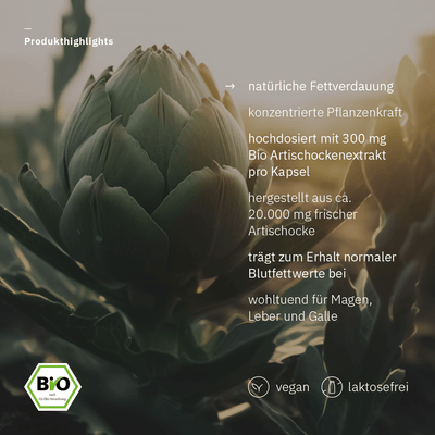 Bakanasan Bio Artischocke Kapseln 100 St.